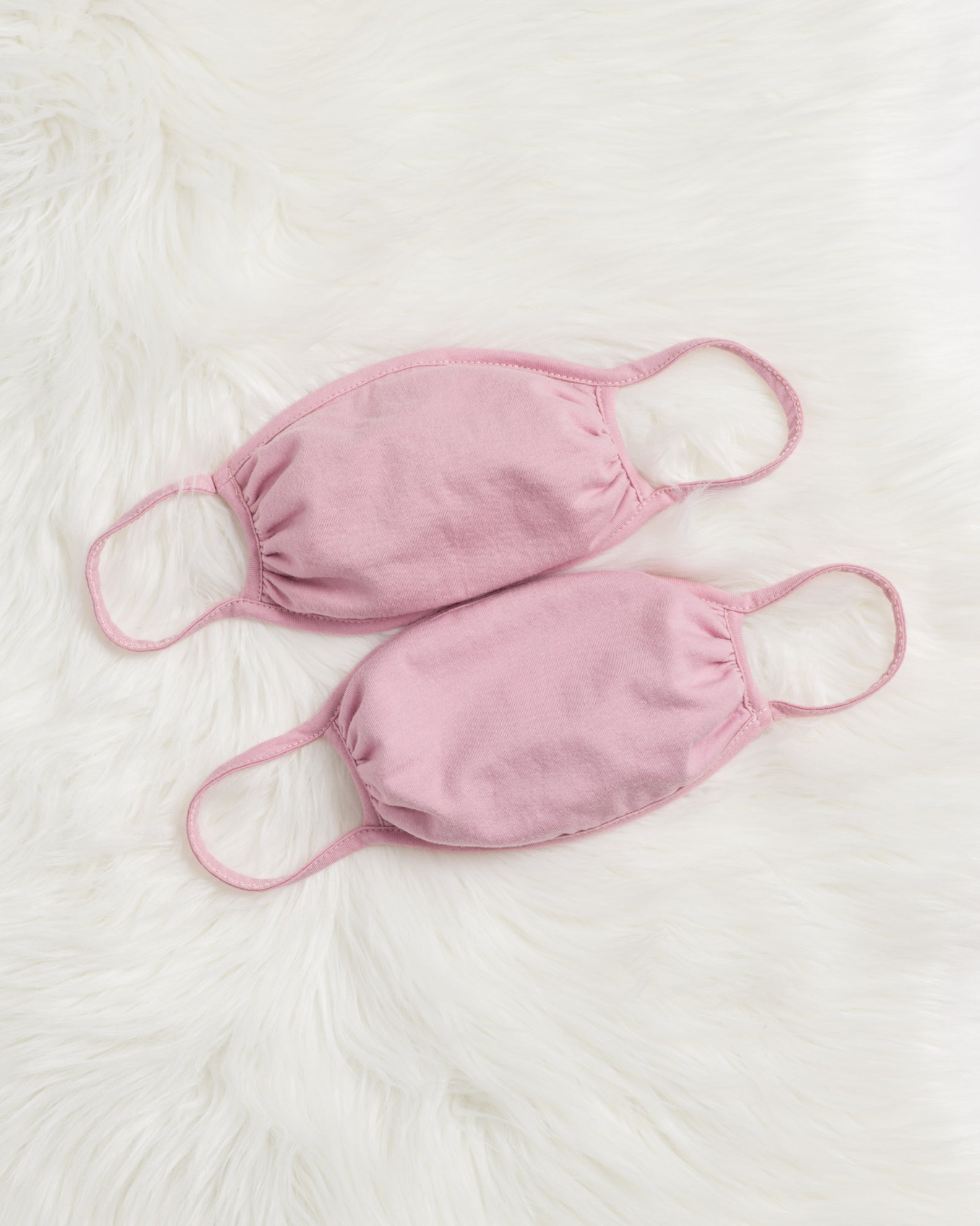 Pink Face Masks: Two Pack