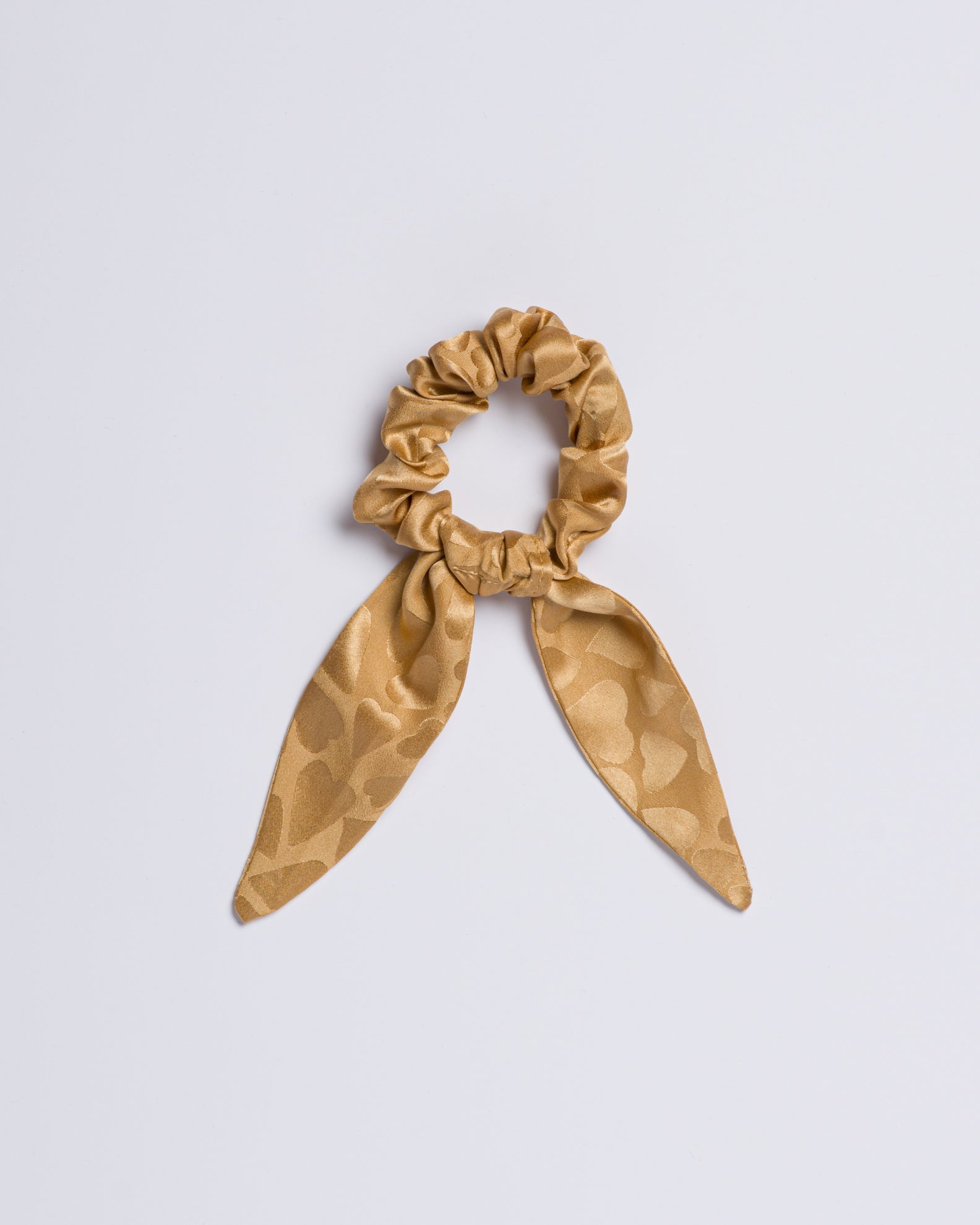 Queen of Hearts: Gold - Scrunchie Tie