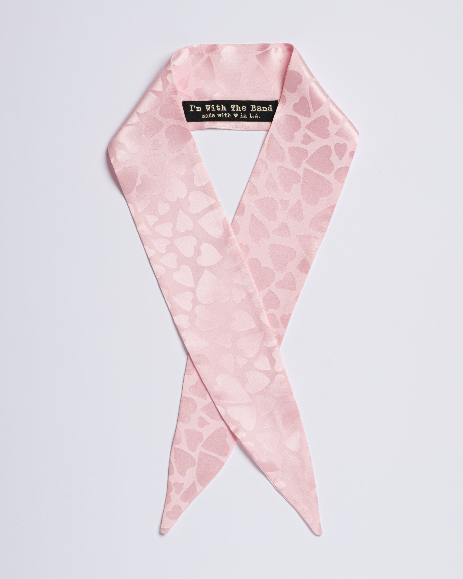 Queen of Hearts: Pink - Scarf Tie