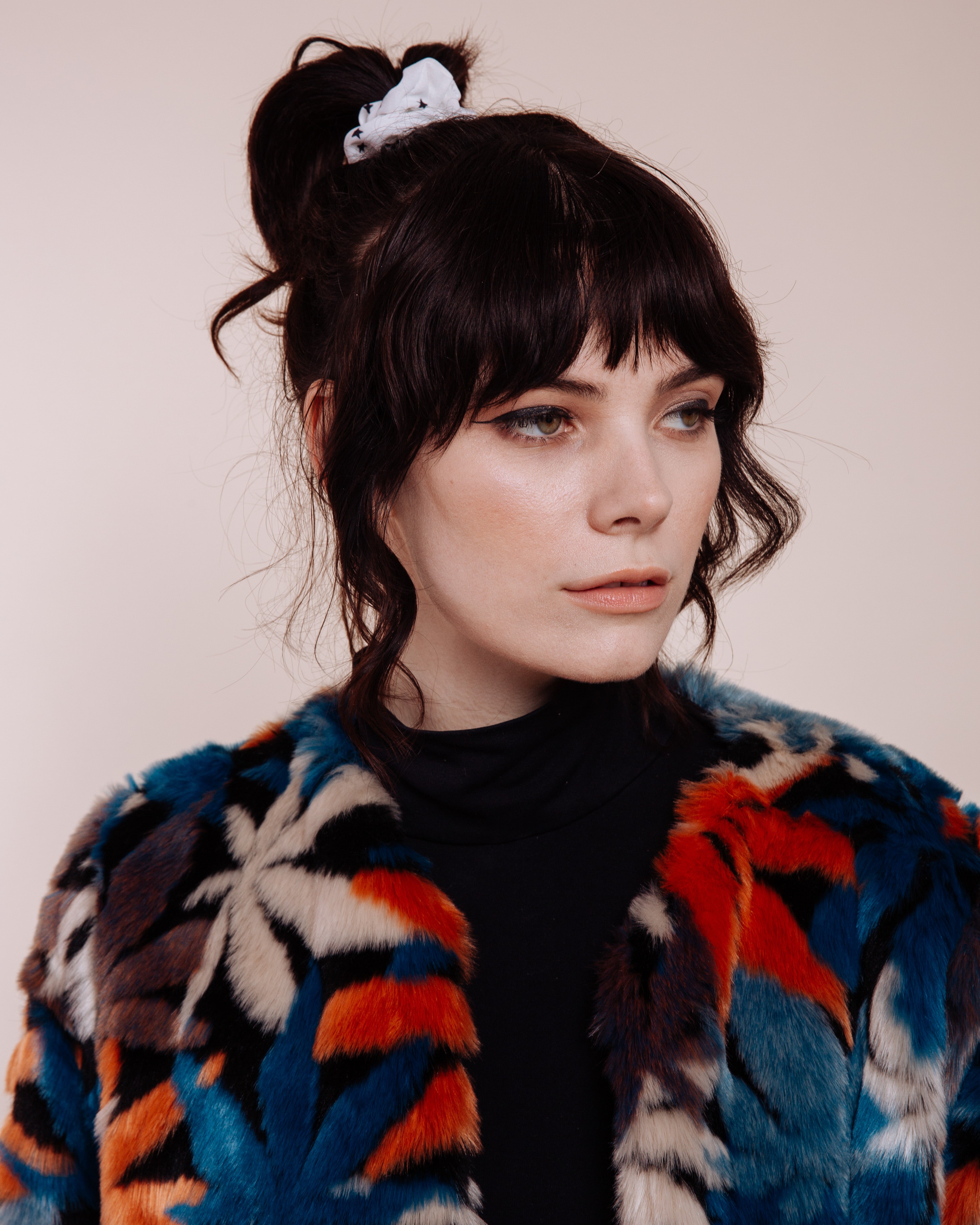 Cosmos - Mini Scrunchie