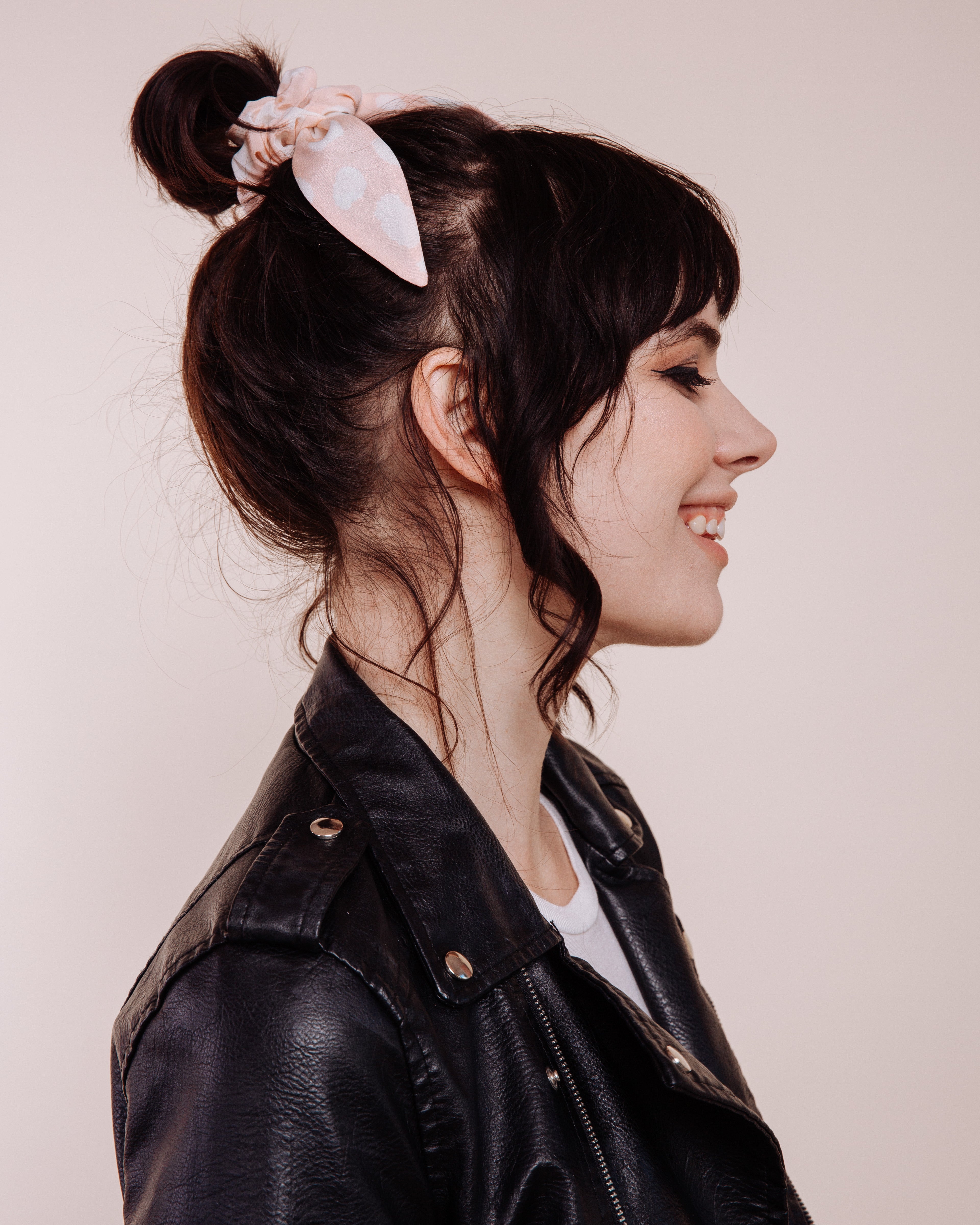 Devil in Disguise: Blush - Scrunchie Tie