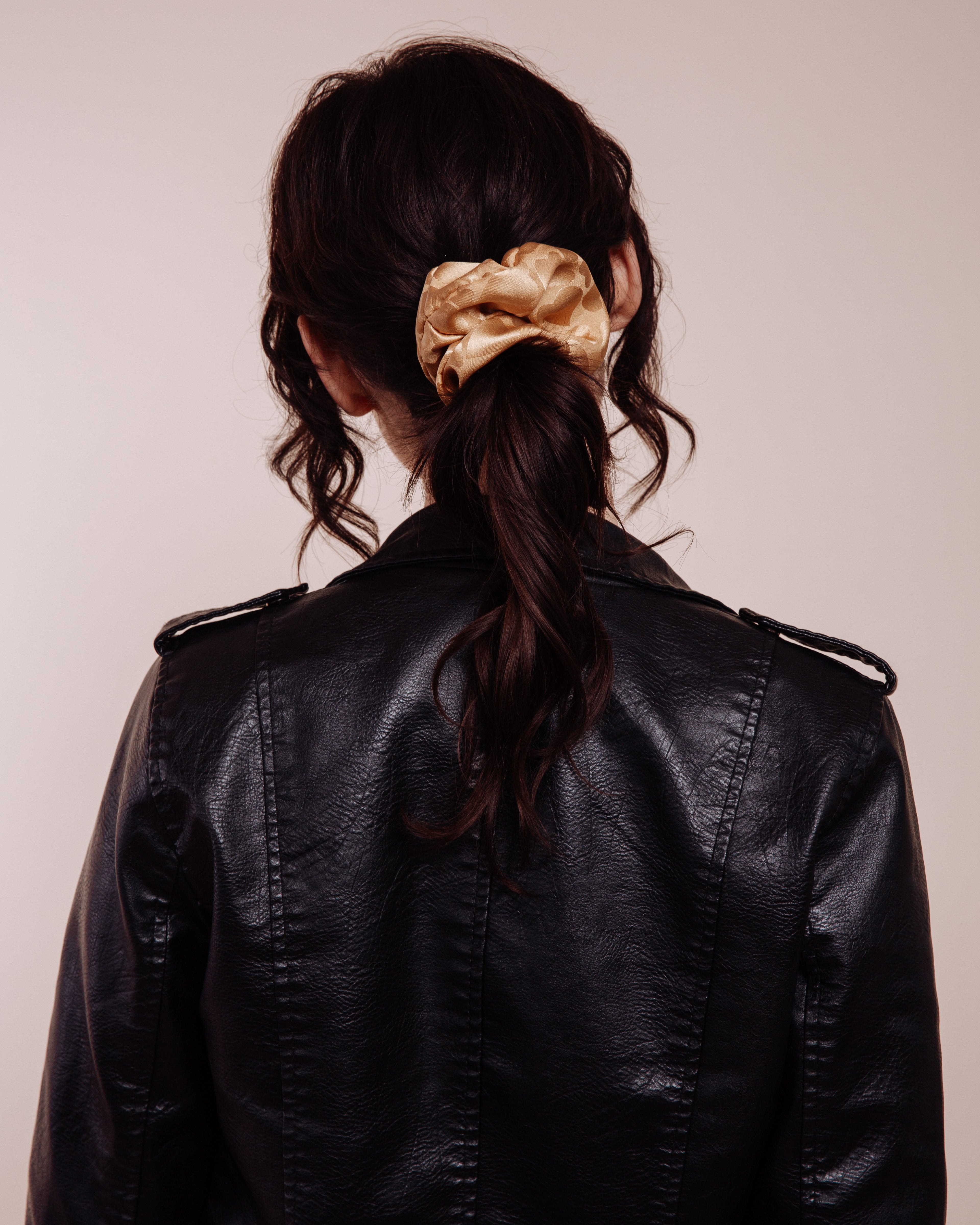 Queen of Hearts: Gold - Scrunchie