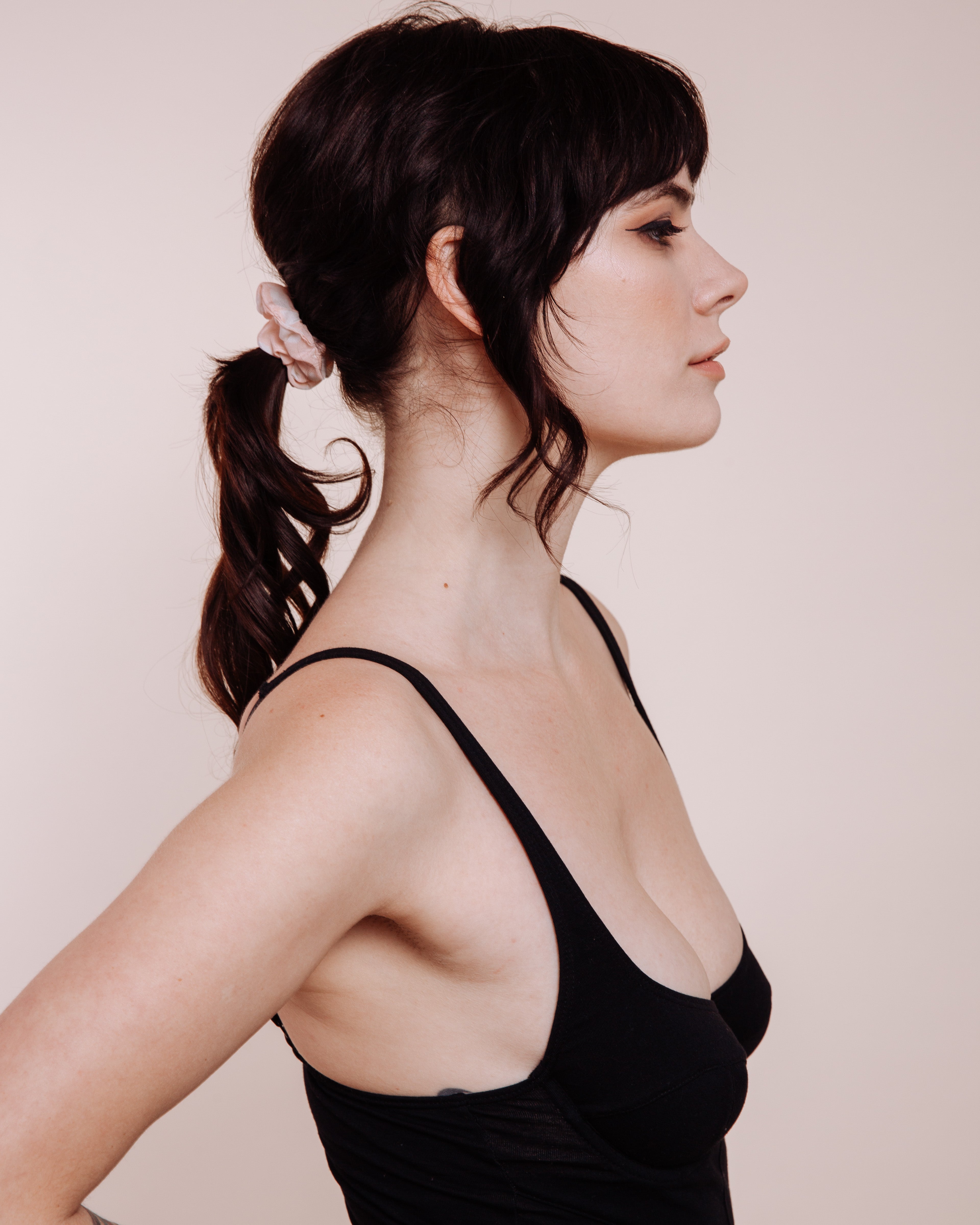 Devil in Disguise: Blush - Mini Scrunchie