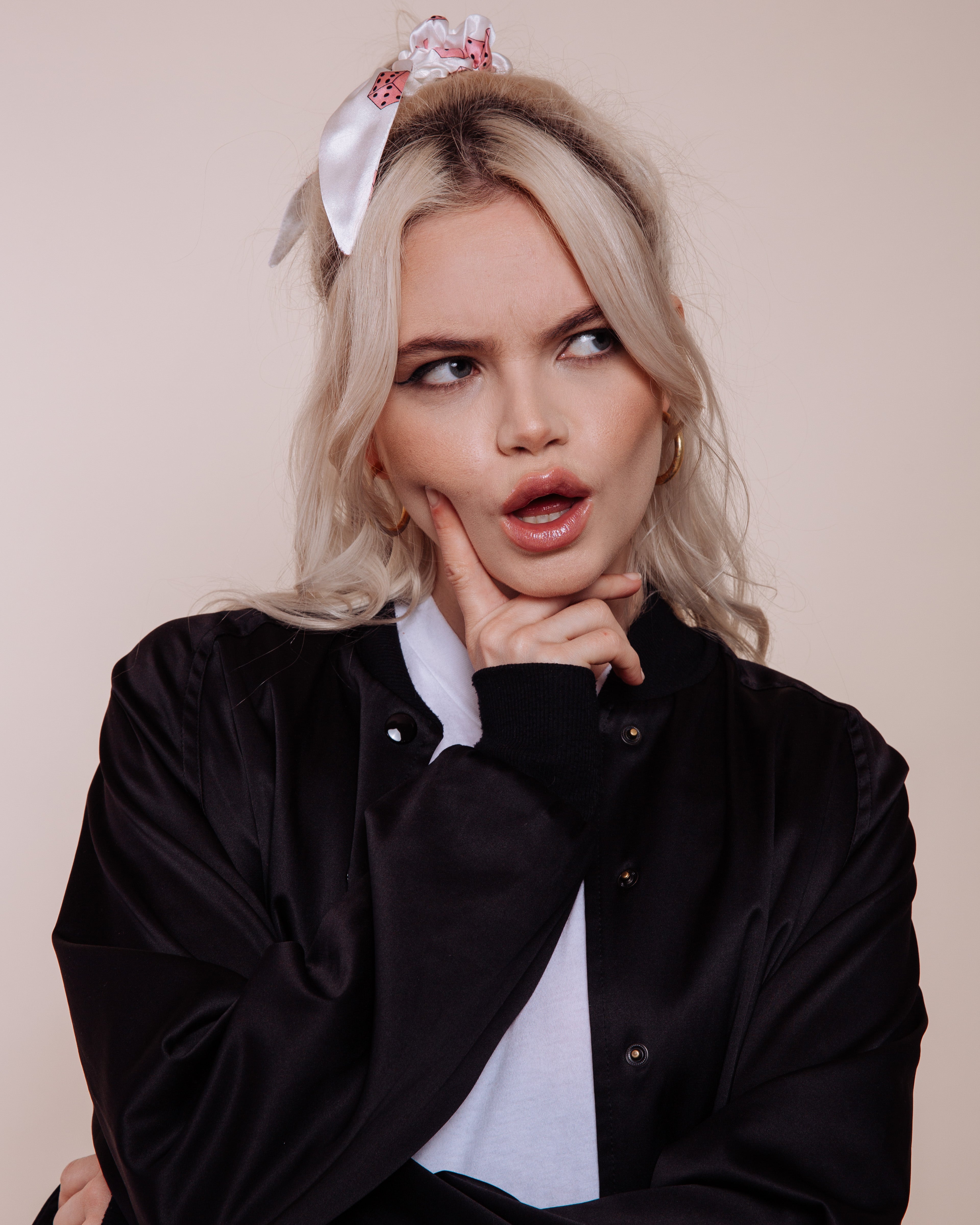 Lady Luck: Pink - Scrunchie Tie