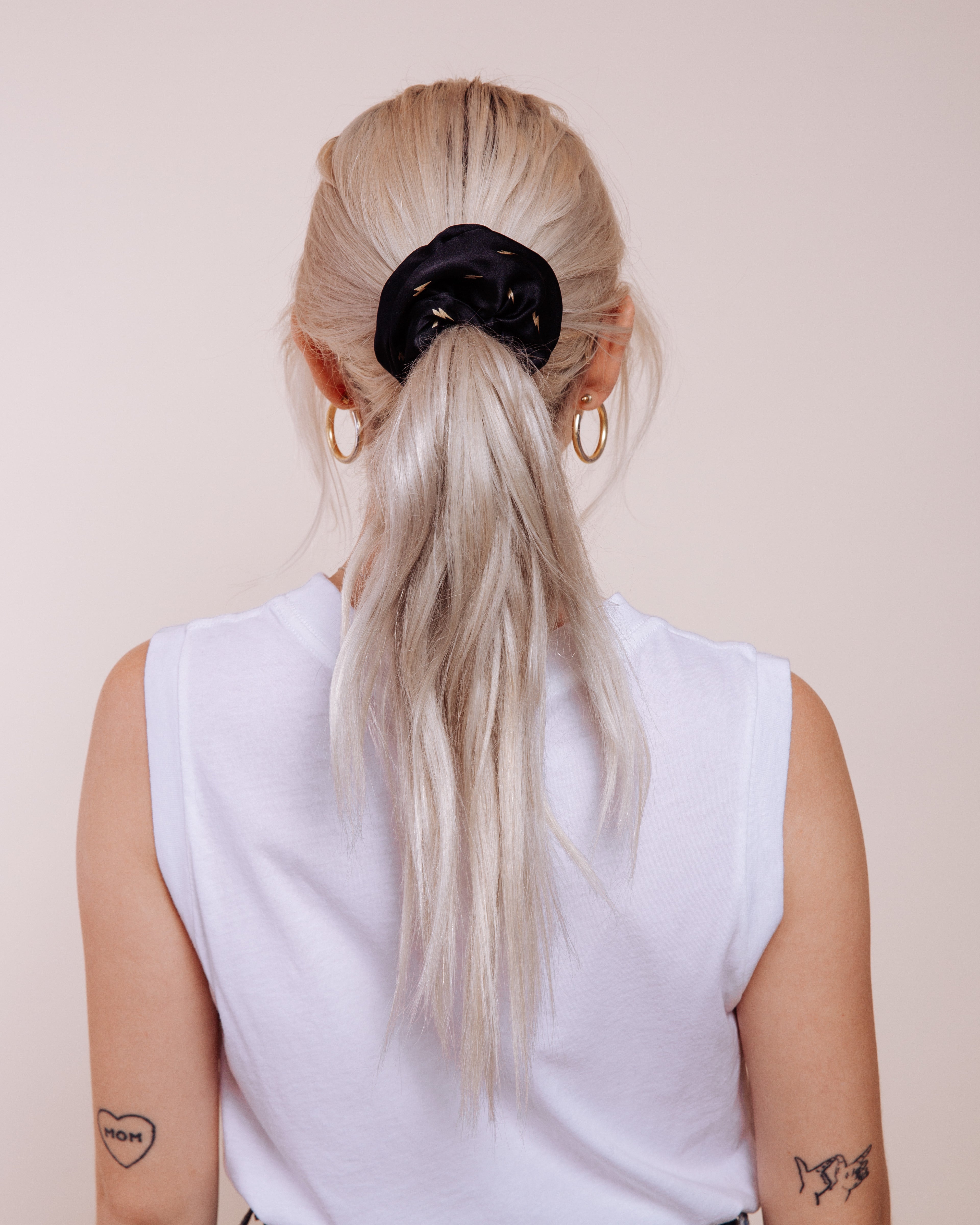 The Thunders: Black - Scrunchie