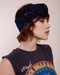Foxey Lady: Blue - Turban Headband