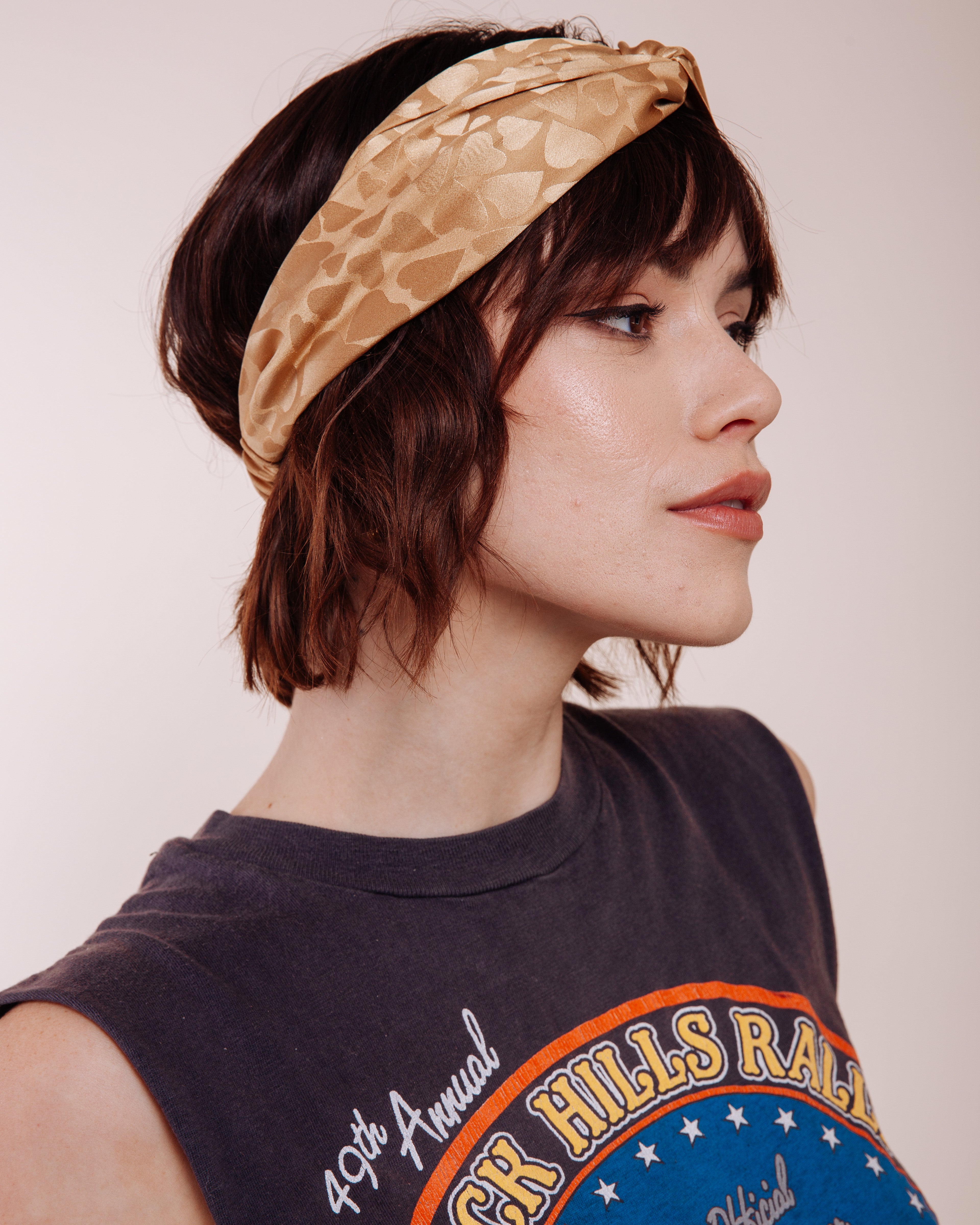 Queen of Hearts: Gold - Headwrap