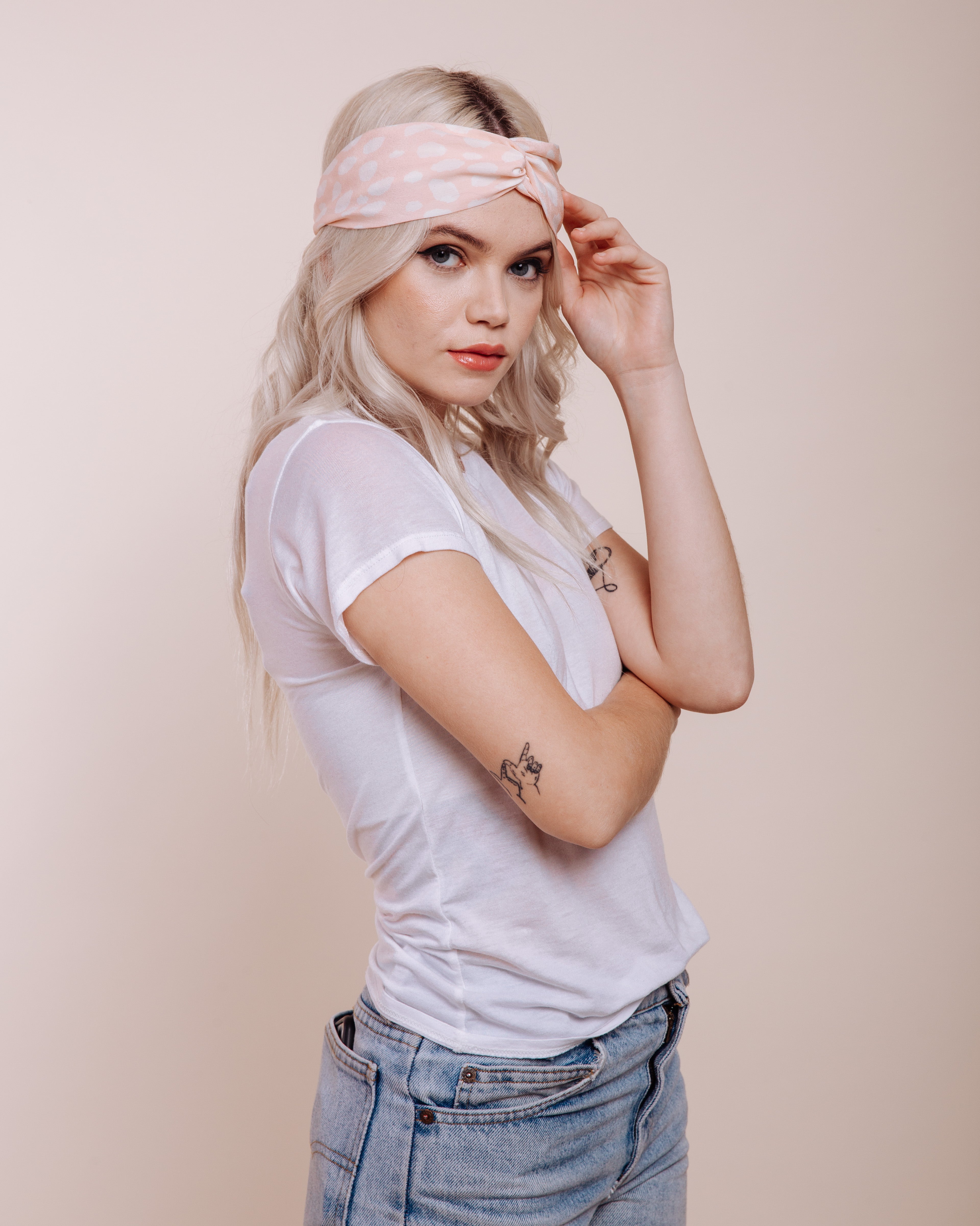 Devil in Disguise: Blush - Headwrap
