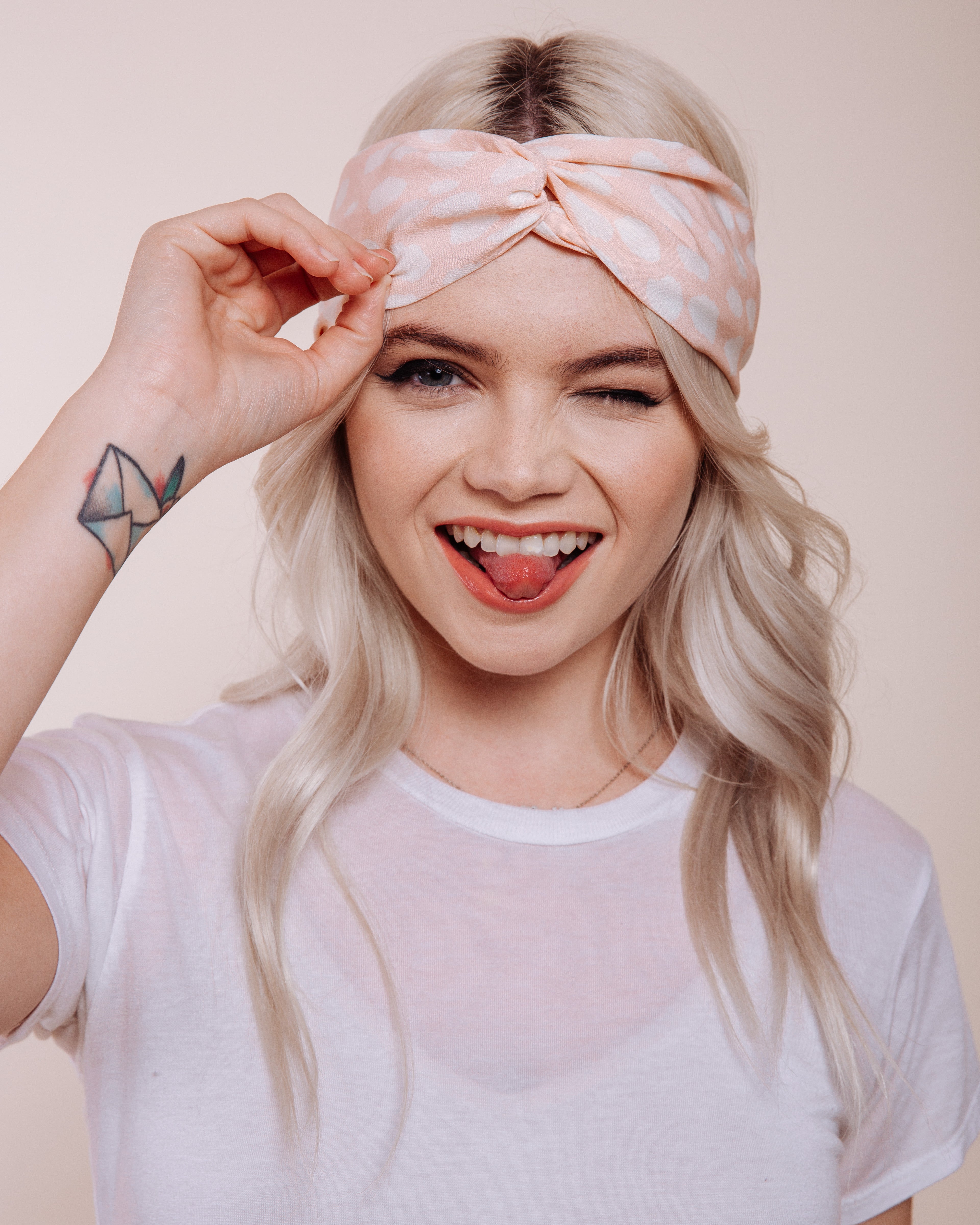 Devil in Disguise: Blush - Headwrap