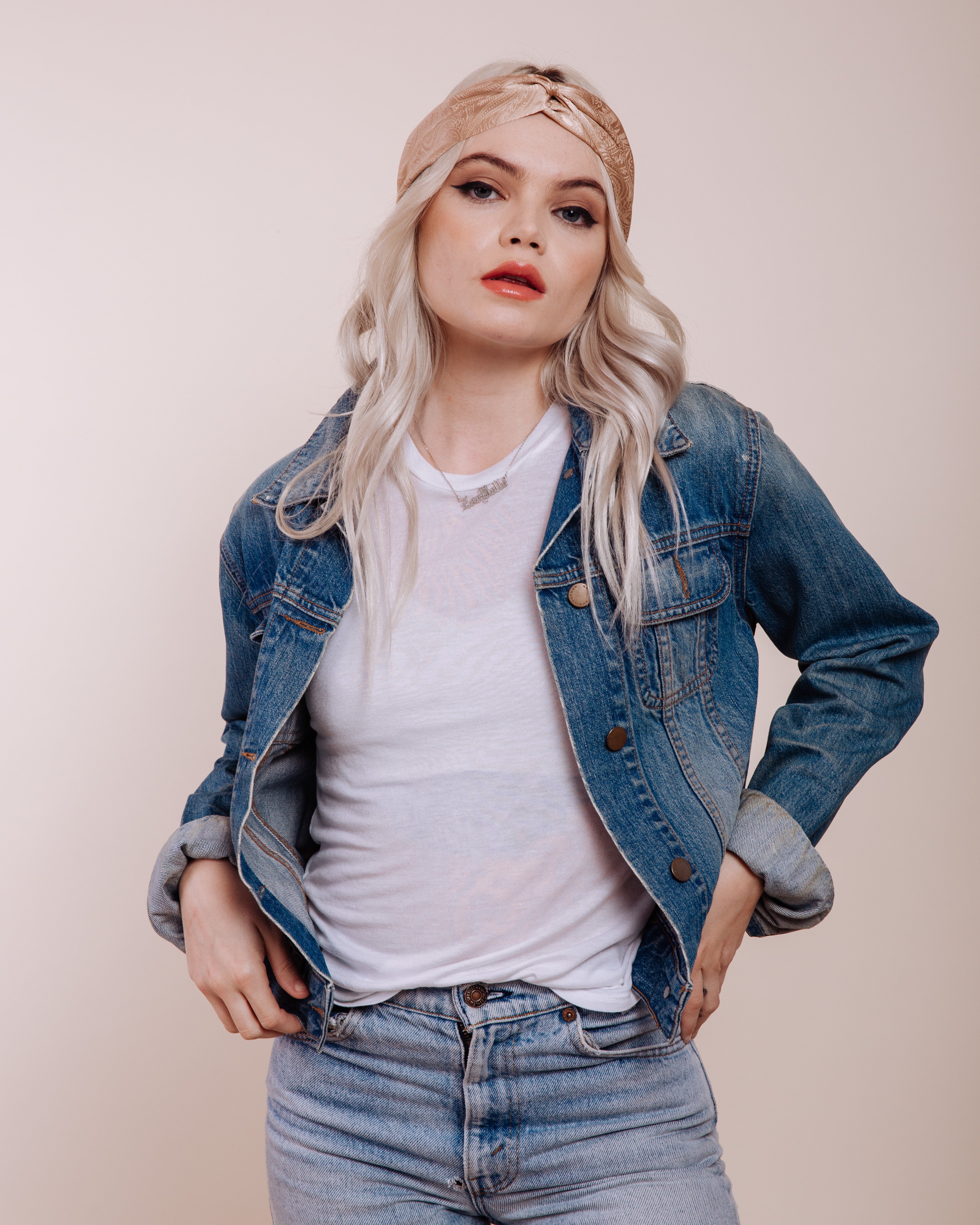 Baby Love: Nude - Headwrap