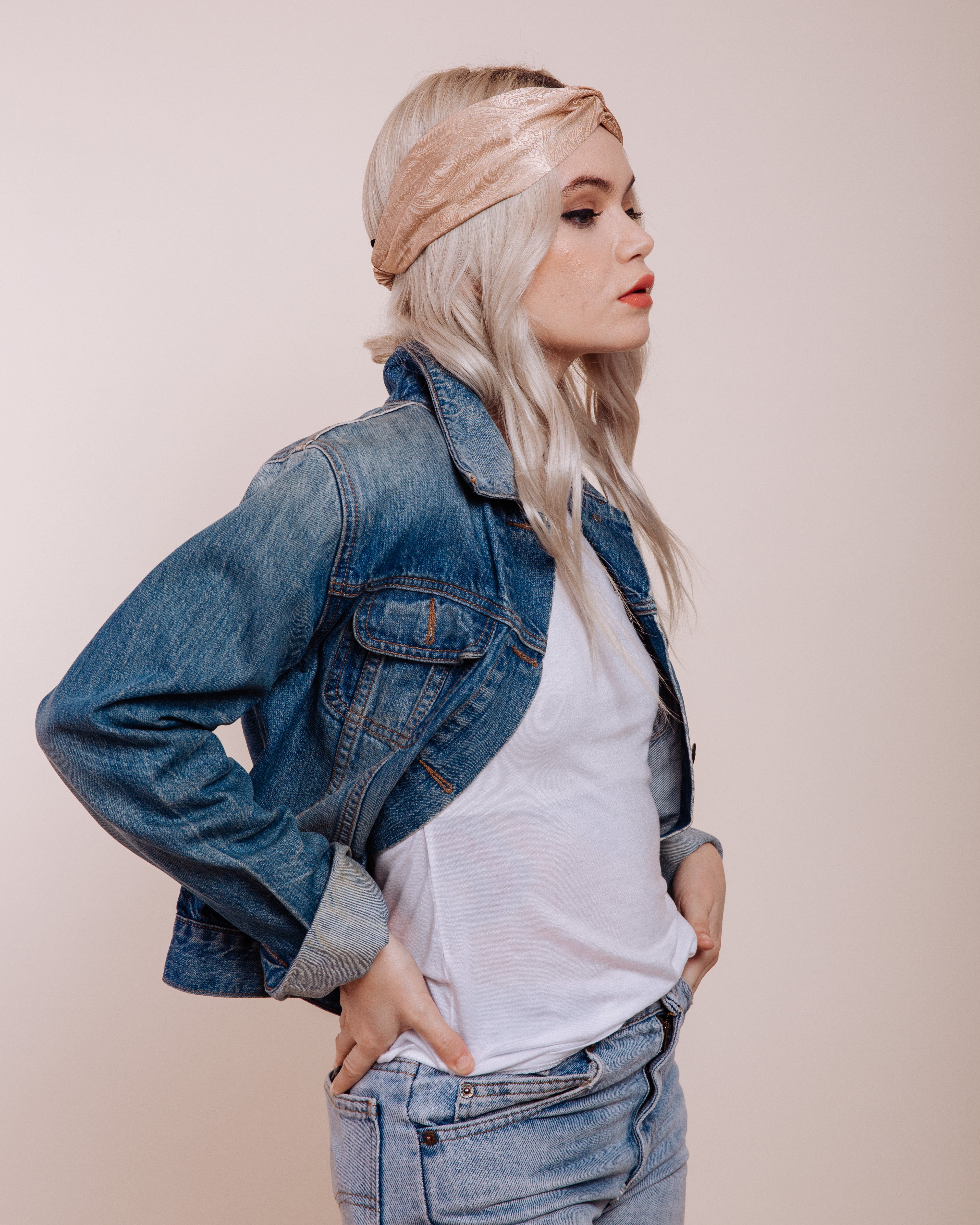 Baby Love: Nude - Headwrap