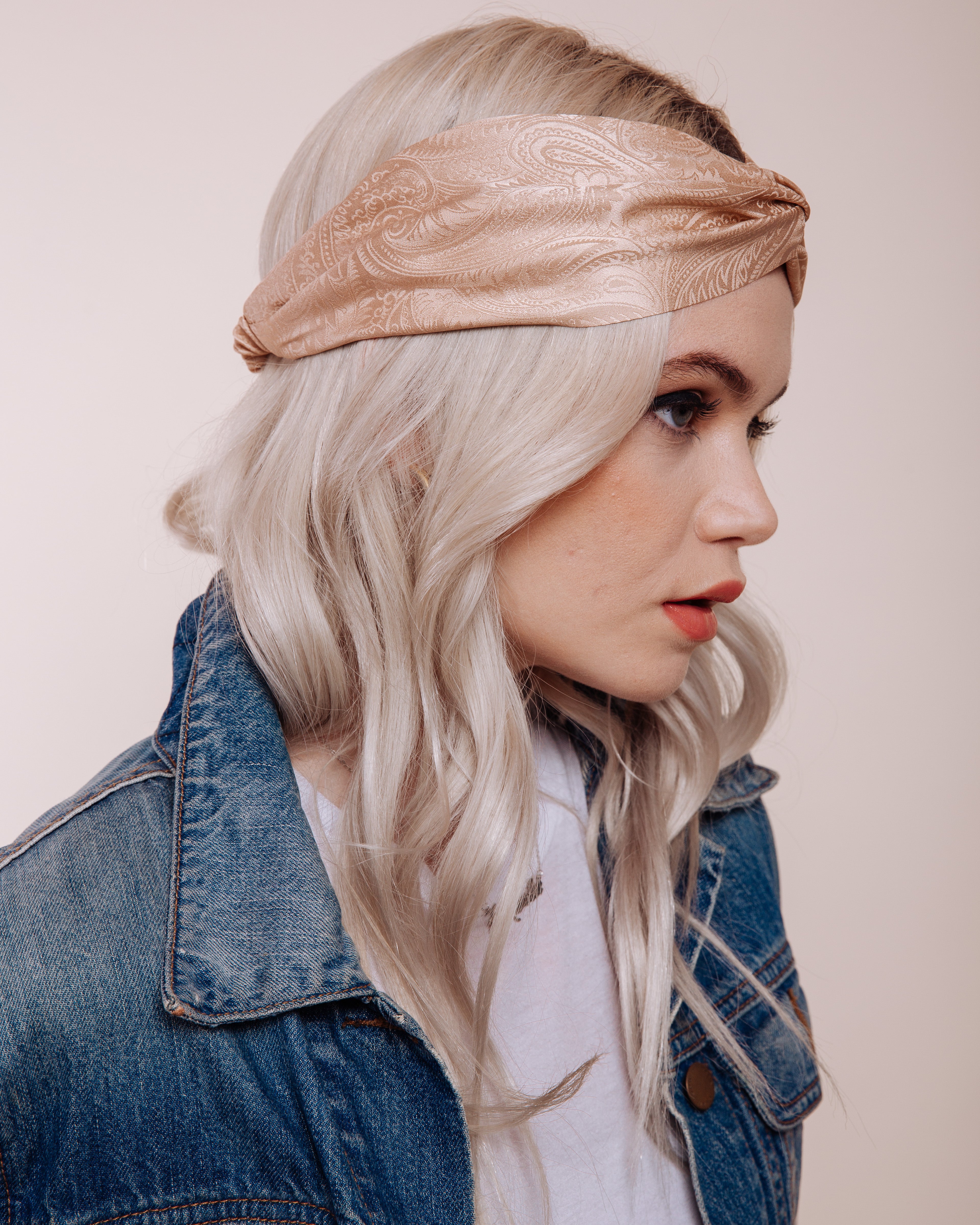 Baby Love: Nude - Headwrap