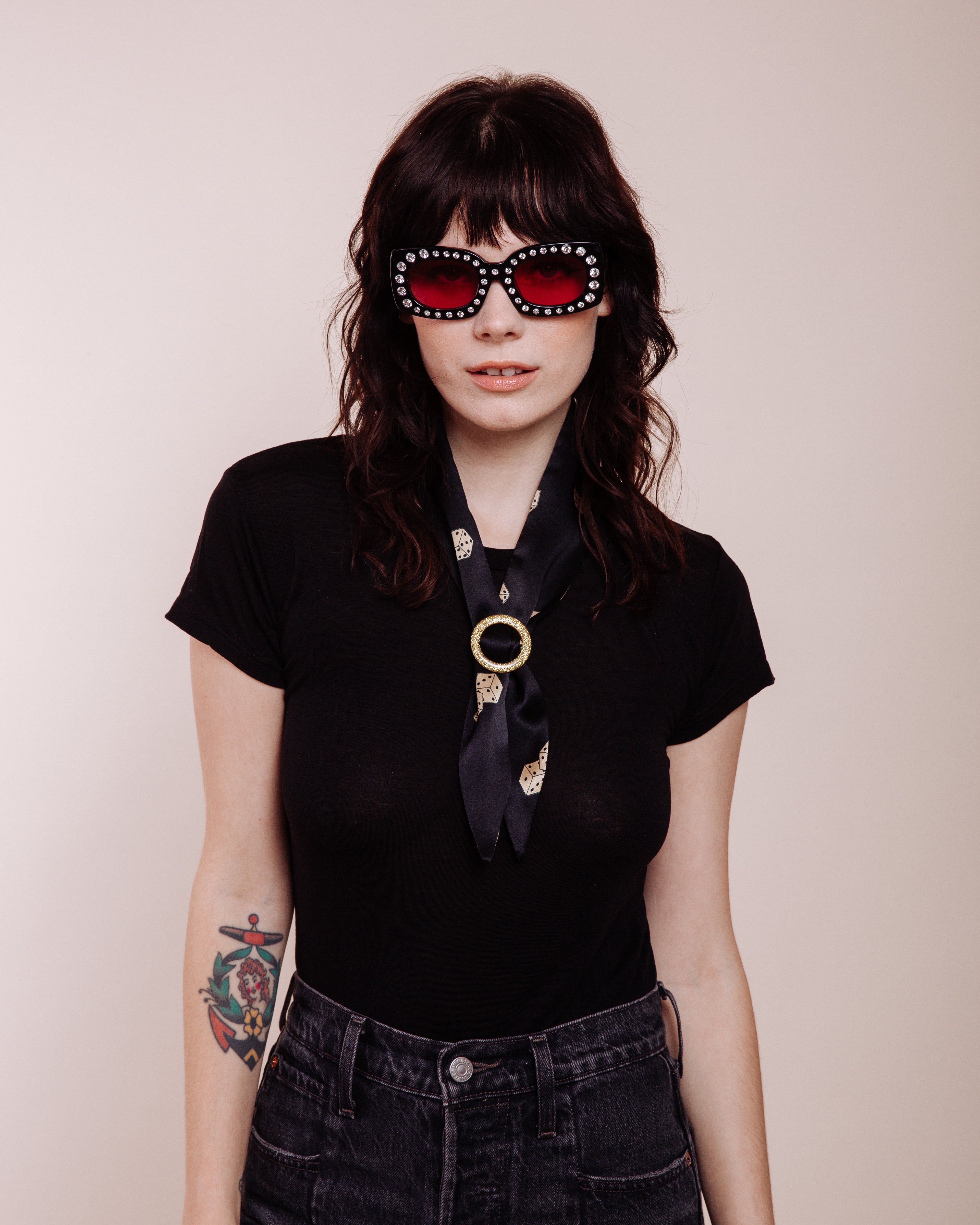 Lady Luck: Gold - Scarf Tie