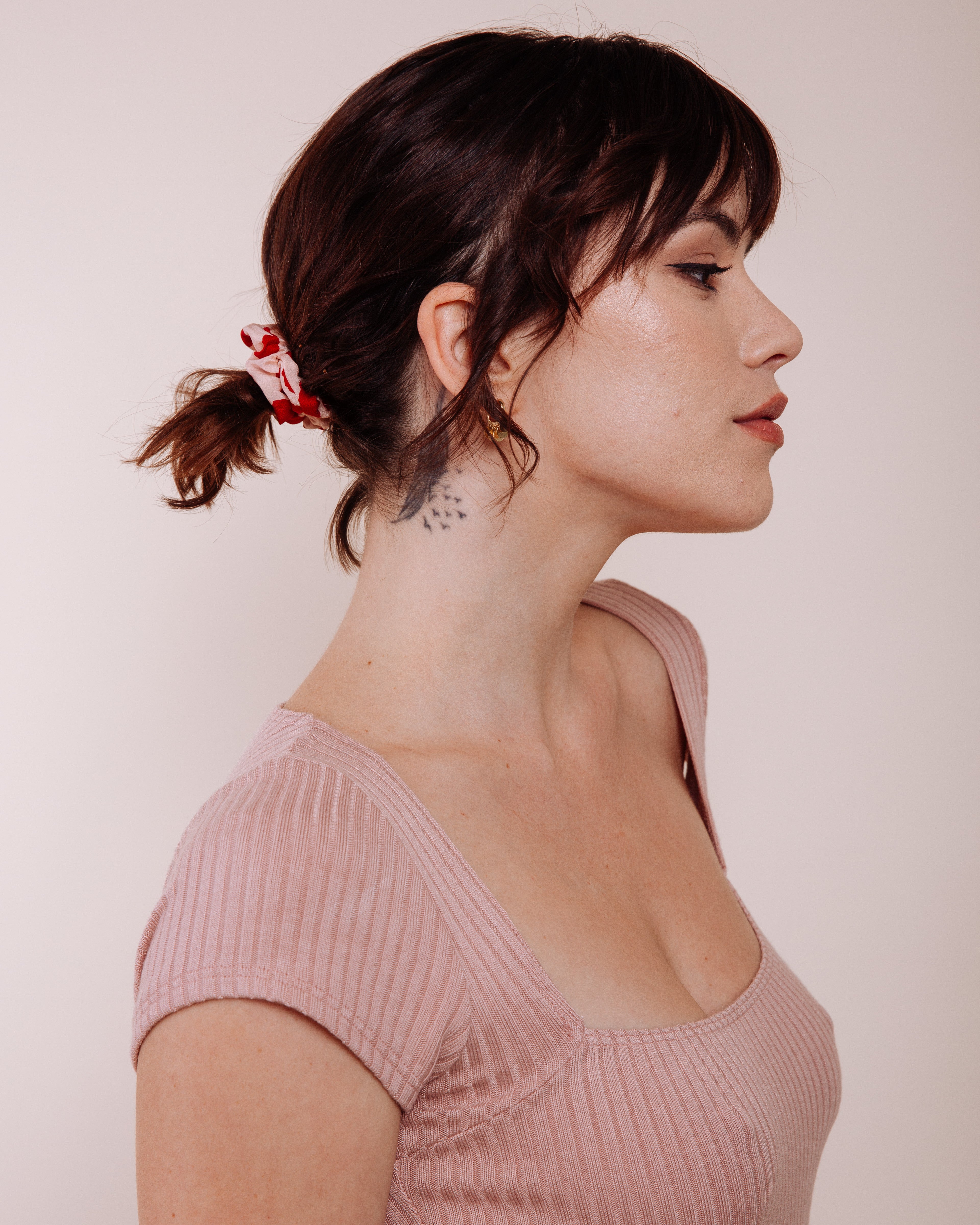 Devil in Disguise: Rose - Mini Scrunchie