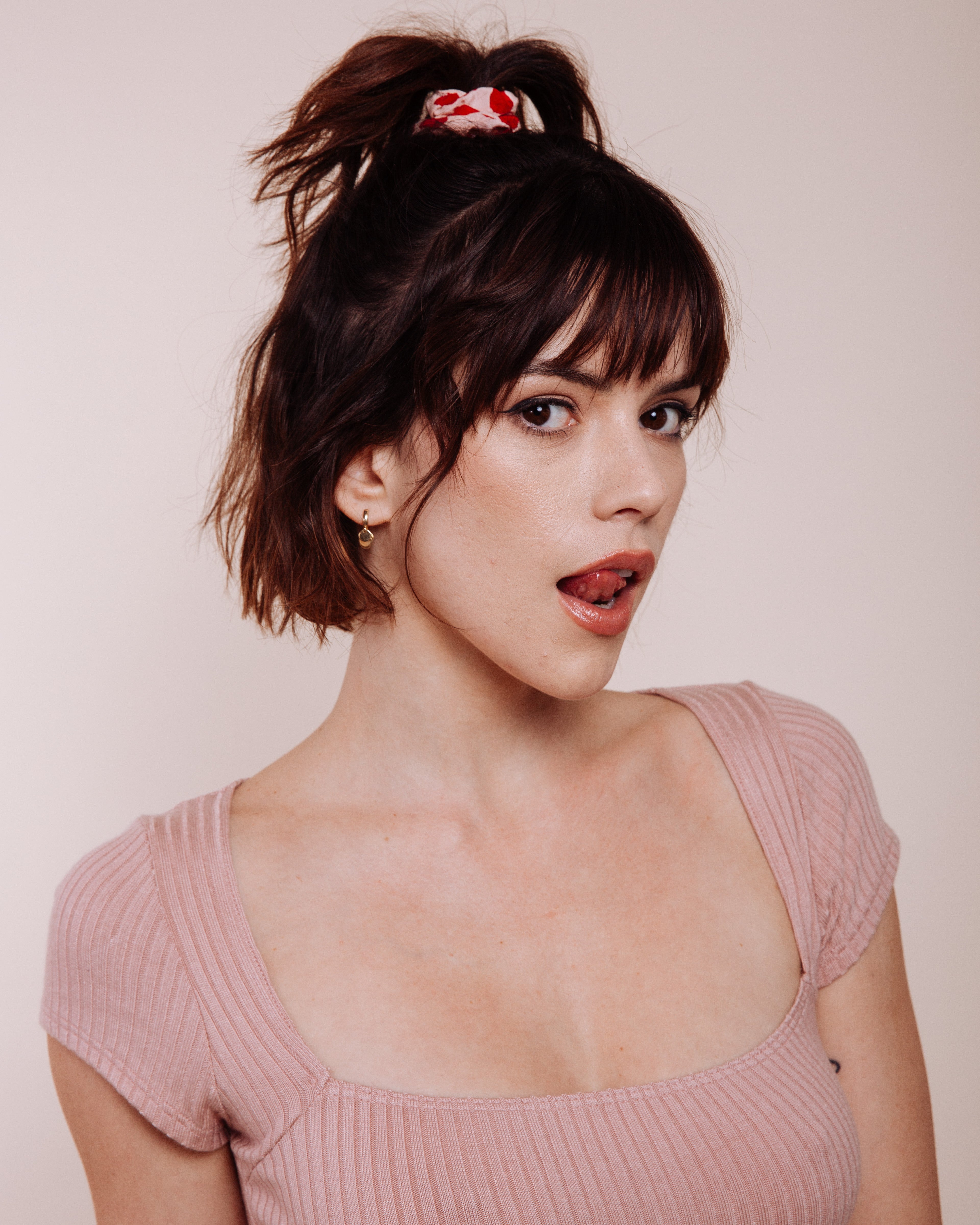 Devil in Disguise: Rose - Mini Scrunchie