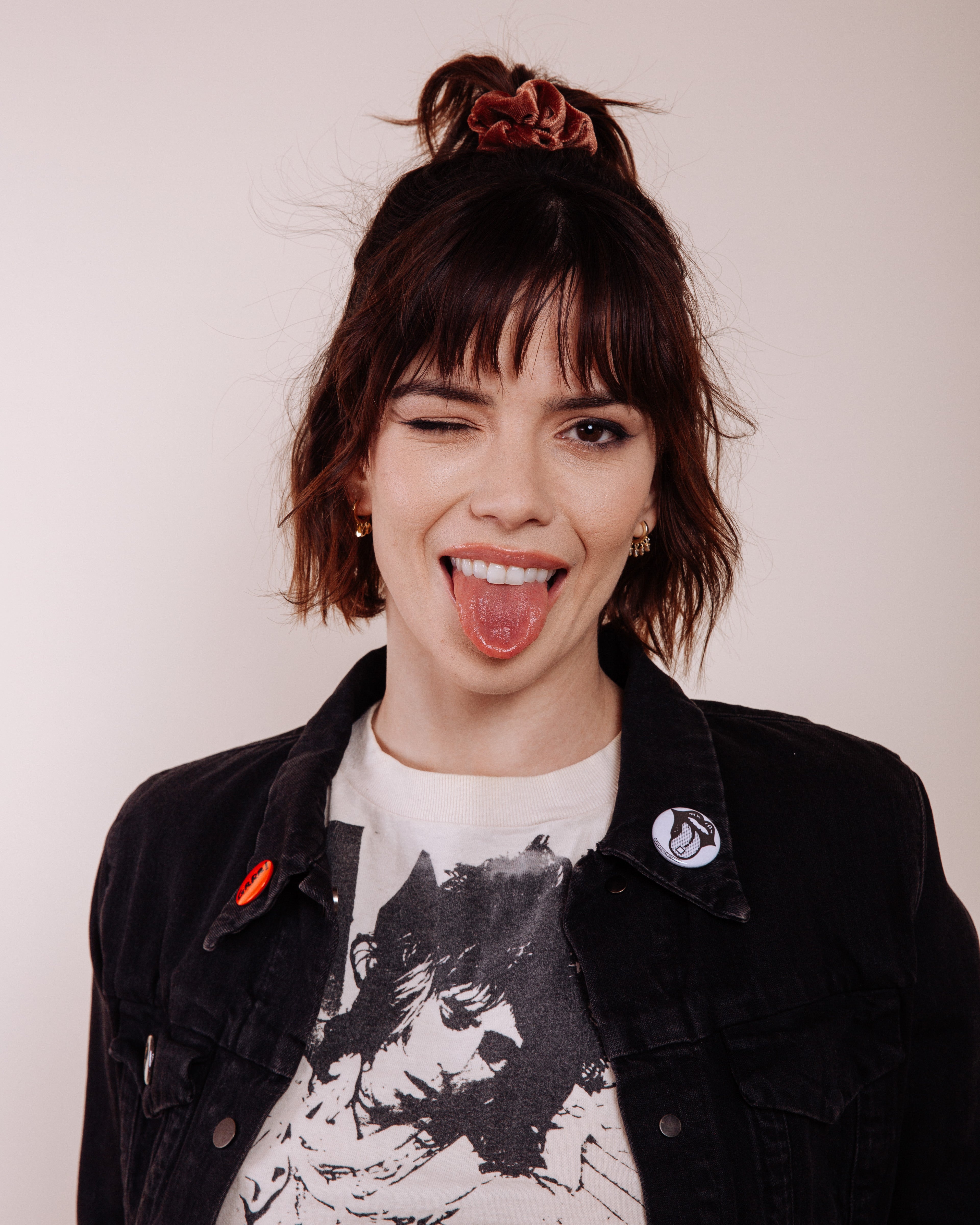 The Brown - Mini Scrunchie