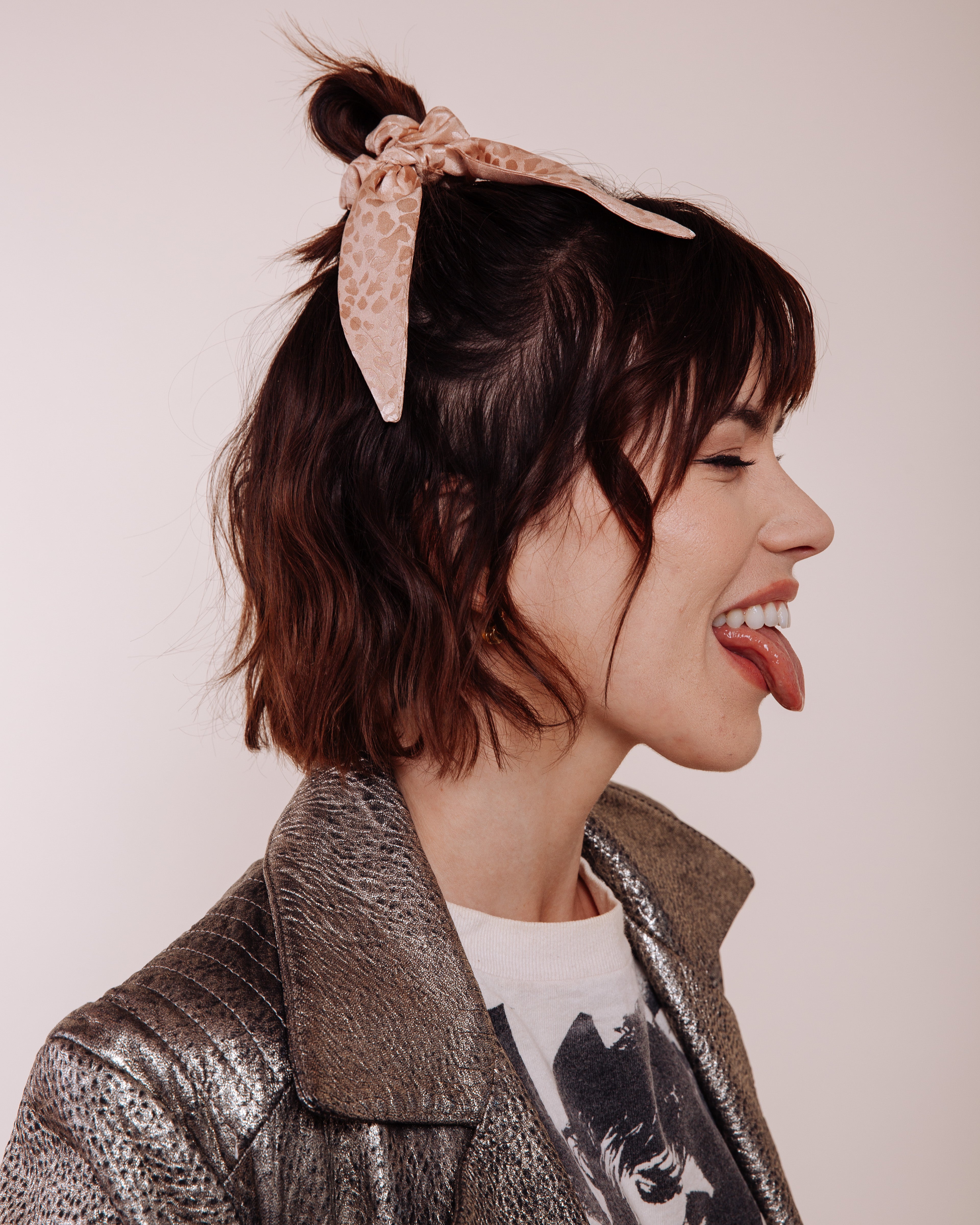 Tiny Dancer: Nude - Scrunchie Tie