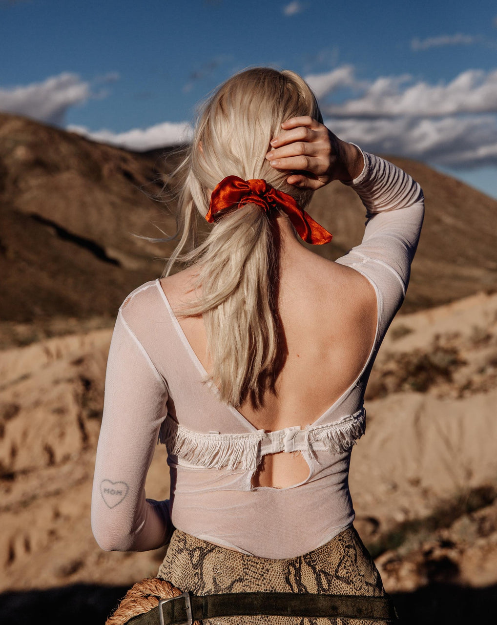 Mojave - Scrunchie Tie